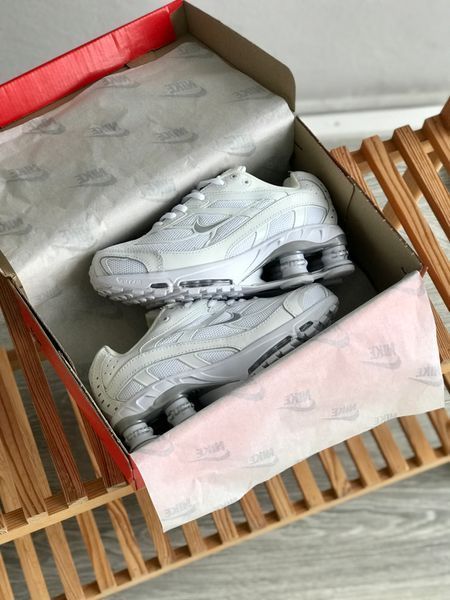 Кросівки Nike Shox Ride 2 SP &times; Supreme White Silver 21869-Білий-40 фото