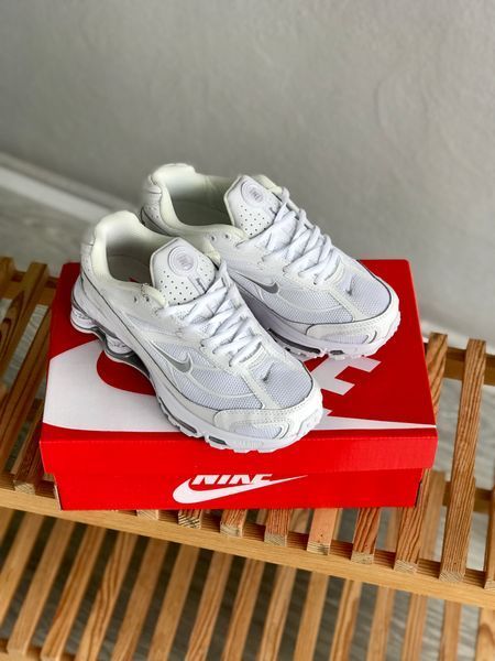 Кросівки Nike Shox Ride 2 SP &times; Supreme White Silver 21869-Білий-40 фото