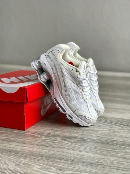 Кросівки Nike Shox Ride 2 SP &times; Supreme White Silver 21869-Білий-40 фото