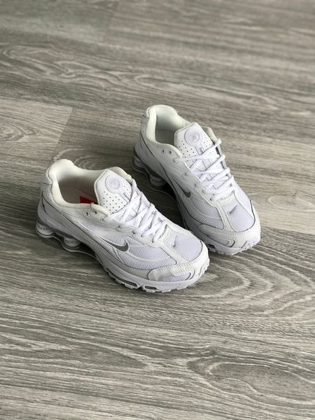 Кросівки Nike Shox Ride 2 SP &times; Supreme White Silver 21869-Білий-40 фото