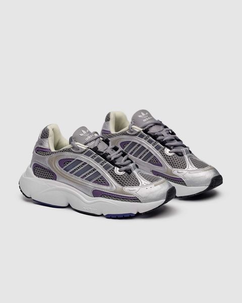 Кросівки Adidas Ozmillen Silver Purple Blue 17473-Сріблястий-36 фото