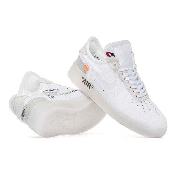 Кросівки Nike Air Force 1 Off-White White 00849-Білий-43 фото