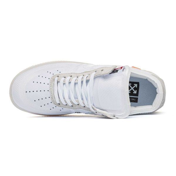 Кросівки Nike Air Force 1 Off-White White 00849-Білий-43 фото