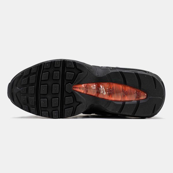 Кросівки Nike Air Max 95 Black Grey Orange 17867-Чорний-40 фото