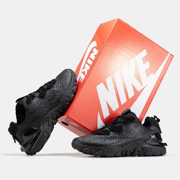 Кросівки Nike React Vision Black 14896-Чорний-39 фото